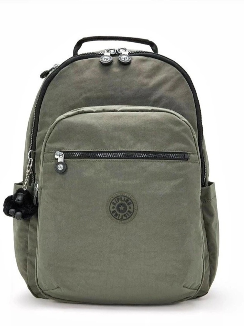 Kipling Soleil Laptop Backpack in Field Green NWT